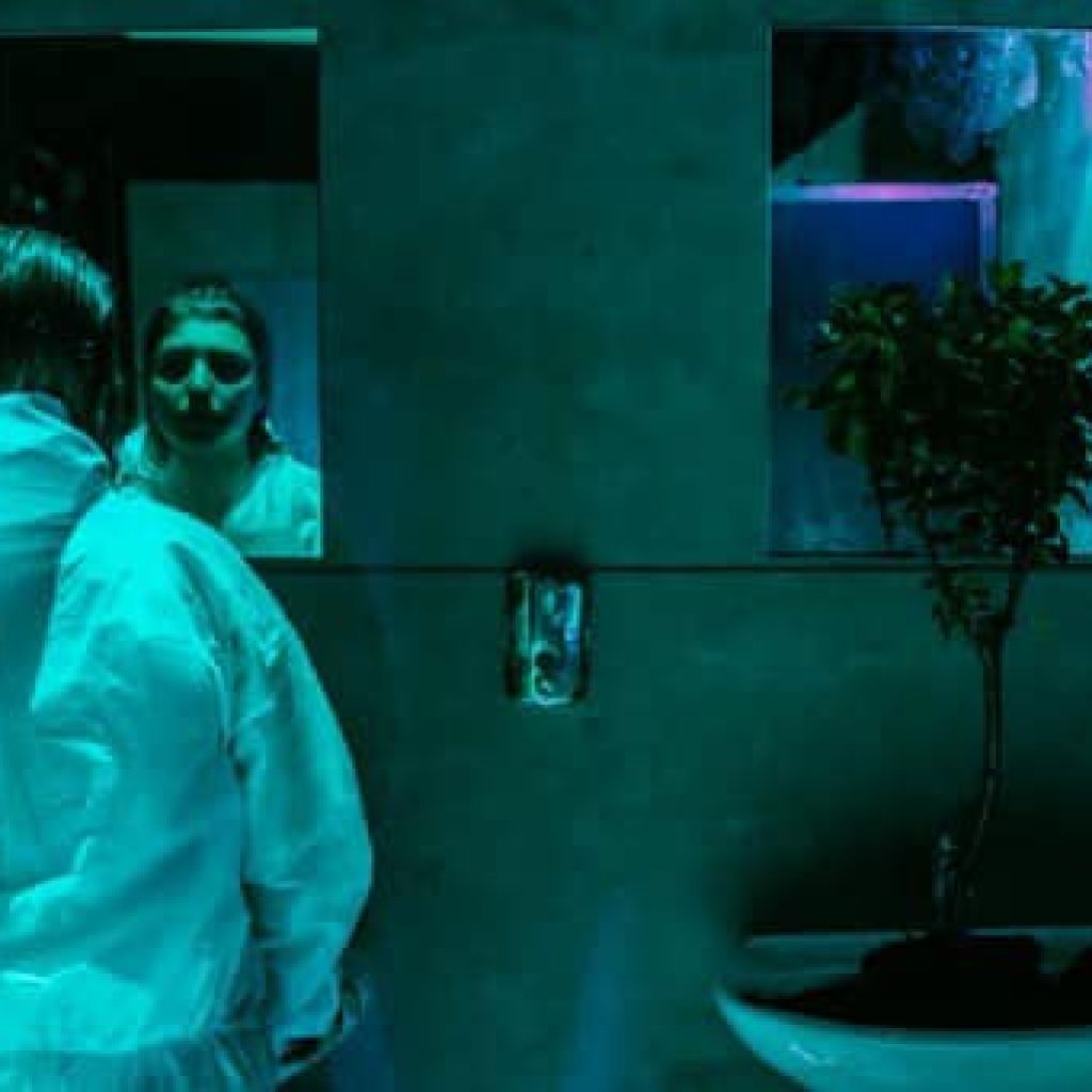 Cena da peça Apneia, de Luis Araujo.